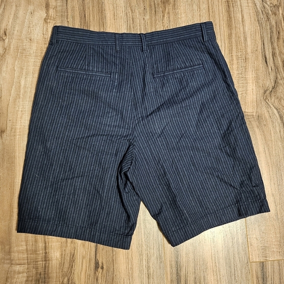 Merona Blue Flat Front Shorts with Tailored Cut - Picture 3 of 6